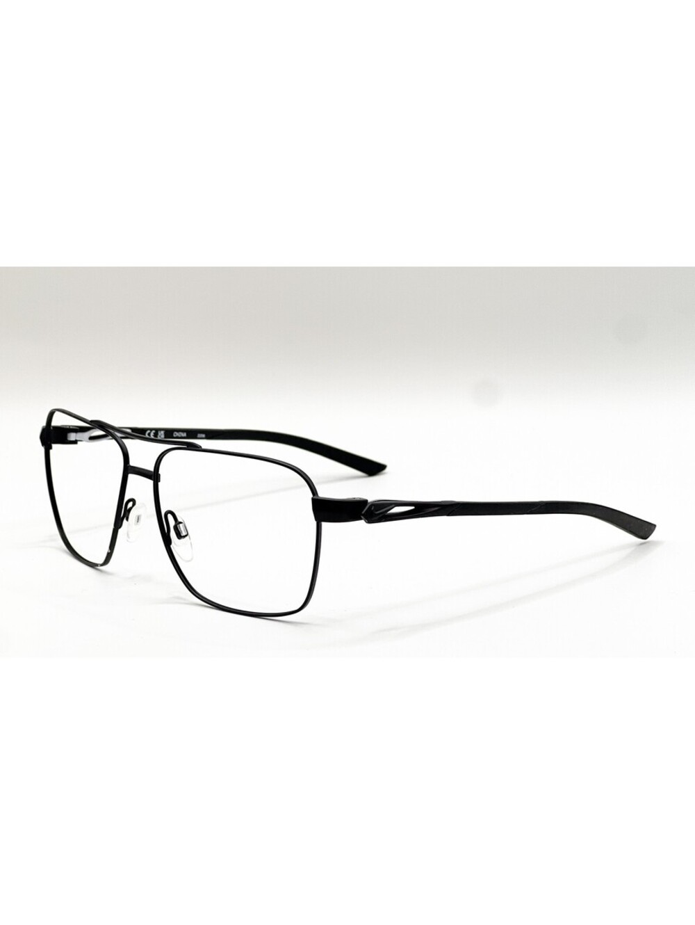 Nike DQ0798 010 Satin Black Dark Grey Pilot Authentic Eyeglass Frames 58-15-140